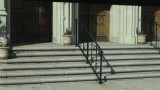 De kerk ingang die gebruikt is in de sister act films met Whoopi Goldberg