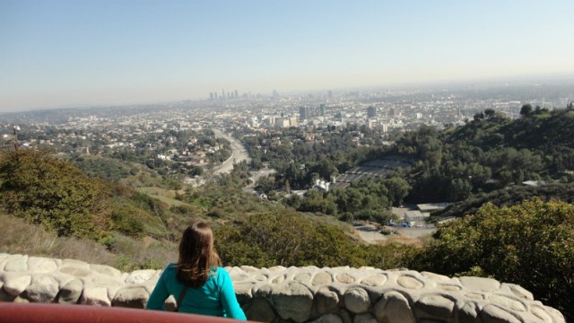 View over L.A.