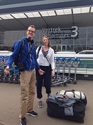 Vertrek vanaf Schiphol
