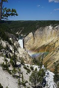 Grand Canyon of the Yellowstone - Lower falls