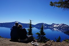 Zelfontspanner-selfie Crater Lake