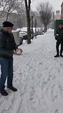 New York snow