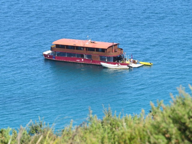 Boat the rock, or rock the boat