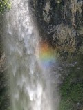 spotting rainbow in the waterfall