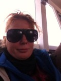 Happy on the boat