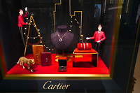 Winkel van Cartier. Helaas mijn portemonnee vergeten om iets te kopen!