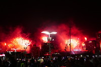 Vuurwerk in Melbourne