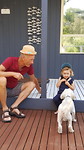 Pet geruild met Summer; kleindochter van Paul en Debra