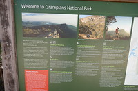 Infobord Grampians National Park