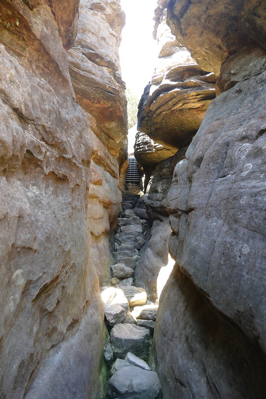 Beklimming Pinnacle Cliff
