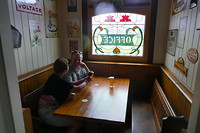 Met Christiaan in de Ierse pub