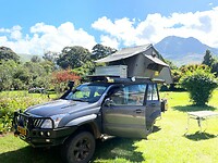 Op de koffiefarm onder Mount Mbeya