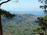 uitzicht op lake Malawi vanaf Mushroom farm
