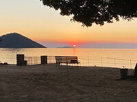 Zonsondergang op cape Maclear