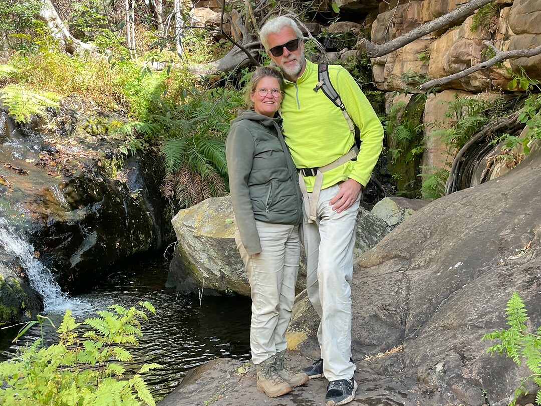 Samen op de foto