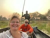 Mokoro tochtje in Khwai