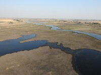 Overzicht van Okavangka delta
