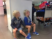 Zouden ze moe zijn na de lange vlucht 😅?!