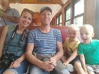 In de trein, Kuranda Scenic Railway