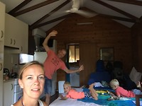 En zo zag de cabin er vanbinnen uit