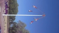 Voladores in actie