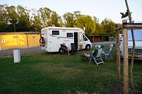 Op de camping