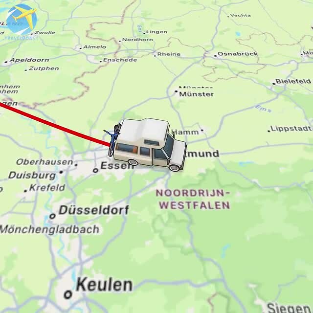 Op naar Polen dag 1