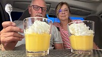 Mmmm lekker van Pa advocaat met slagroom