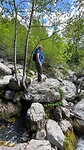 Bij de waterval