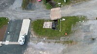 Het dak van de camper