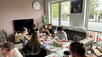 De kleinkids waren er ook, gezellig
