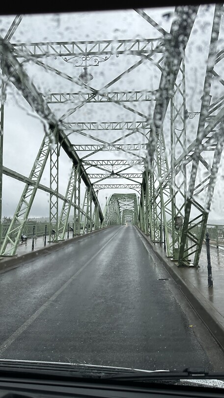 De brug naar Slowakije 🇸🇰