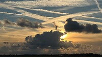 De zon gaat zowat slapen