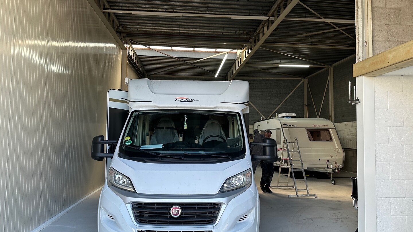 Camper bij de dokter