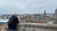 Uitzicht op grote hoogte