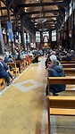 St Catherina de kerk waar mis met honden was