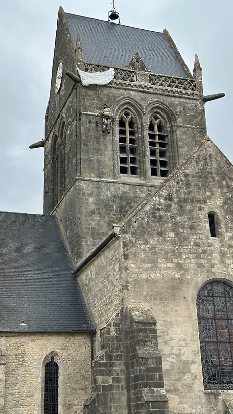 De soldaat aan de kerktoren