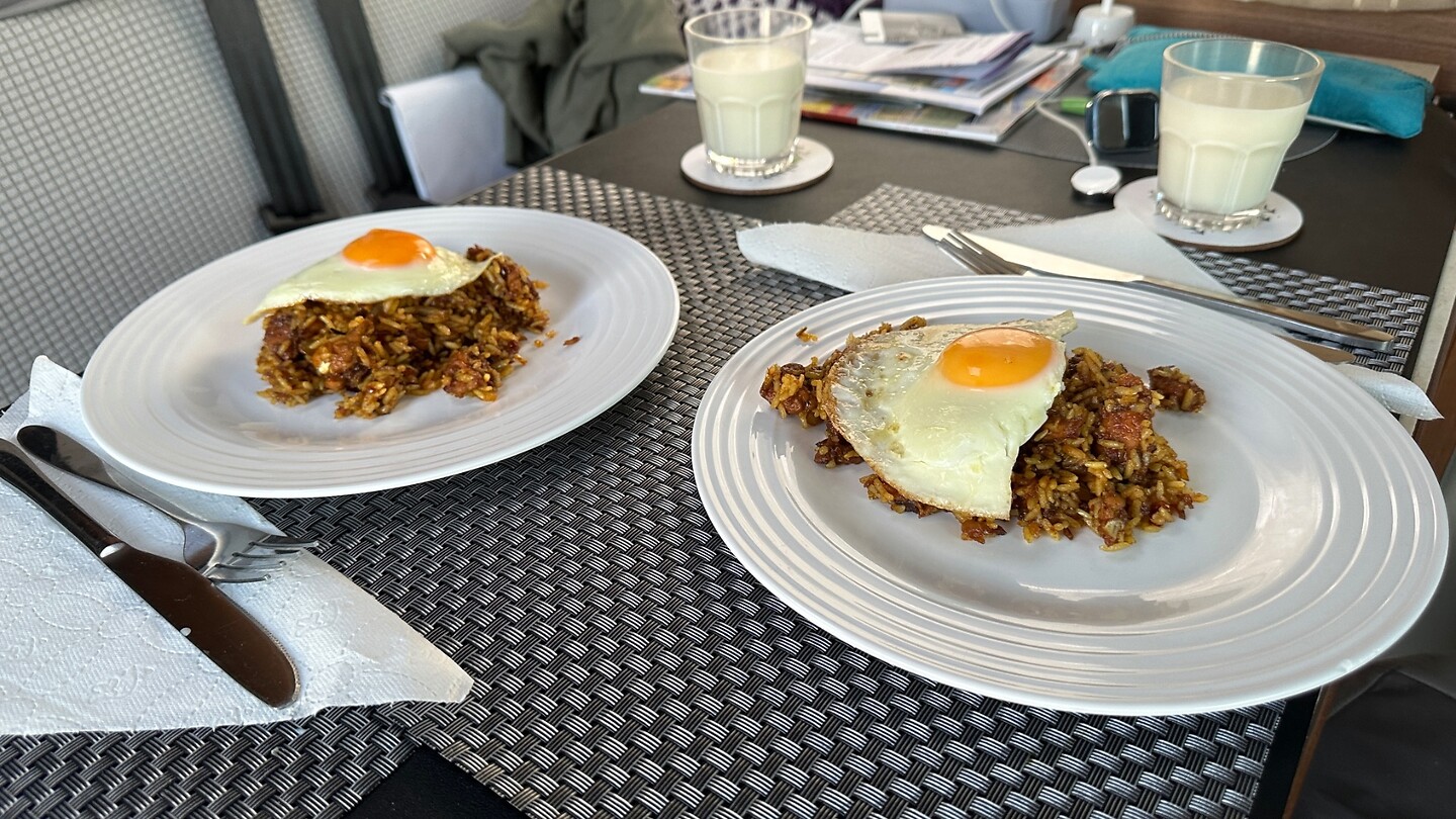 Avond eten, gemaakt door Chef-Kok Ben