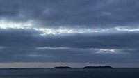 Zee bij avond