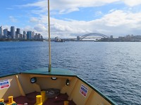 op weg naar Sydney the Rocks