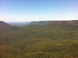 Uitzicht over de Blue Mountains