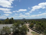 Uitzicht van de Glass Mountains lookout