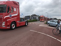 De lawaaierige truckrun