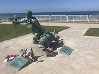 Omaha Beach monument