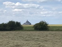 1e keer Le Mont Saint Michel mooi gevangen