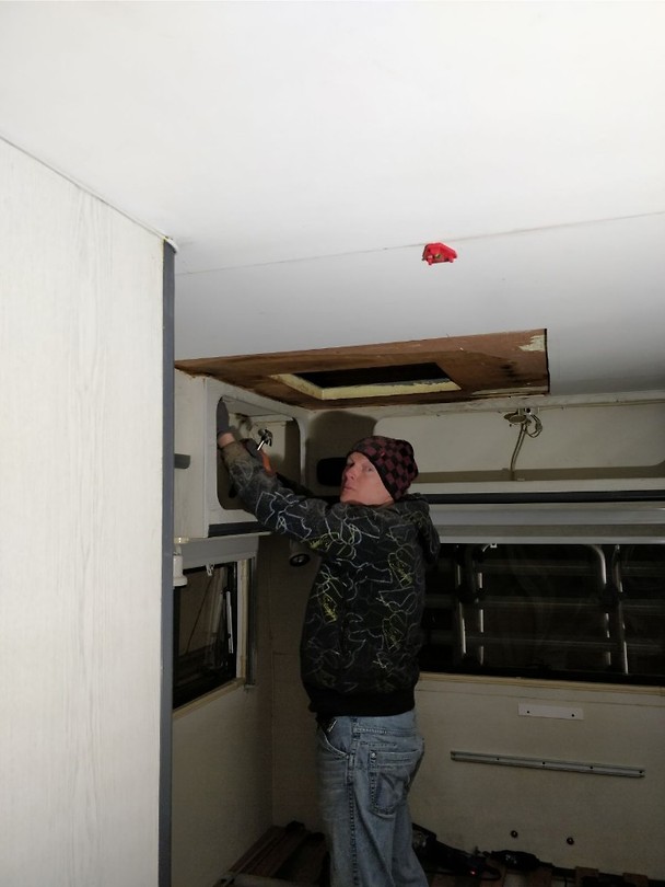 Uh... plafond..