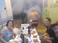 BRAND! Of gewoon de BBQ van buurman Franko