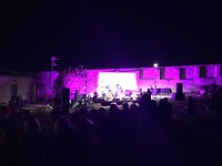 Concert in de Griekse tuin in Matera