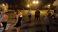 Italiaans Camperplaats dansfeest