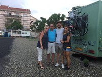 Visite!! Ton & Yvon ook op Sicilië